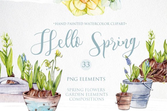Download Spring Garden Flowers Clipart - Flowers Collection