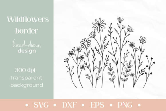 Download Wildflowers SVG - Flowers Collection