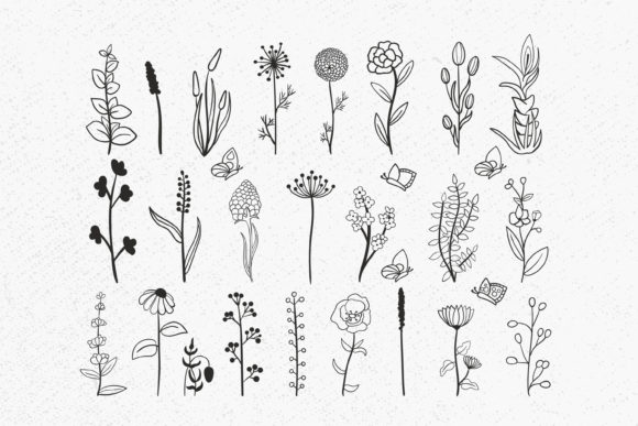 Download Wildflowers Svg, Floral Svg, Wild Flower - Flowers Collection