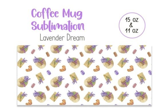 Download Lavender Flowers Mug Sublimation - Flowers Collection