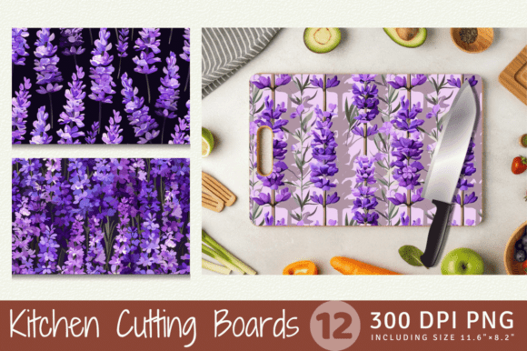 Download Purple Lavender Flowers Cutting Boards S - Flowers Collection