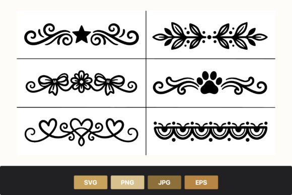 Download Ornamental Borders Black and White - Ornamental Collection