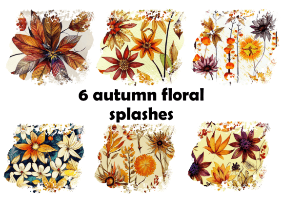 Download Autumn Flowers Sublimation Background - Background Collection