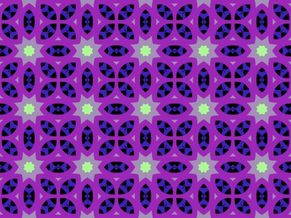 Download Fractal Pattern Purple Background Flower - Background Collection