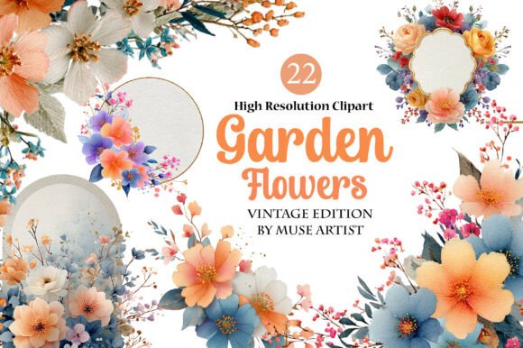 Download Garden Flowers Clipart - Flowers Collection