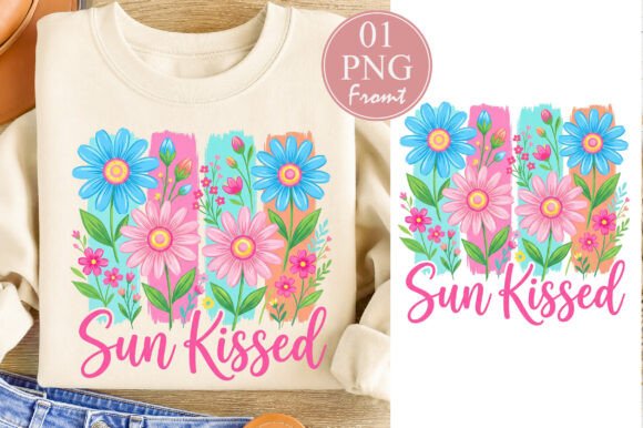 Download Sun Kissed PNG, Summer Flowers Design - Flowers Collection
