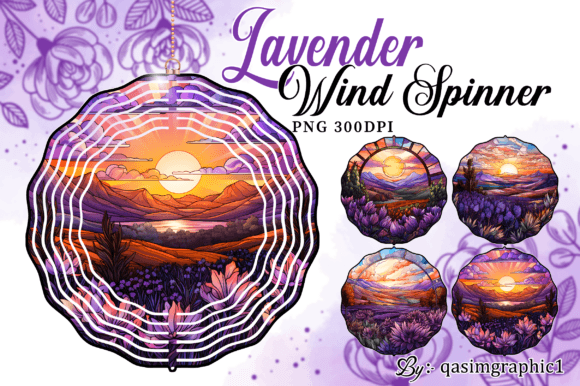 Download Lavender Flowers Wind Spinner - Flowers Collection