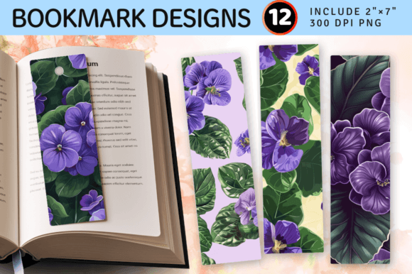 Download African Violet Flowers PNG Bookmark Desi - Flowers Collection