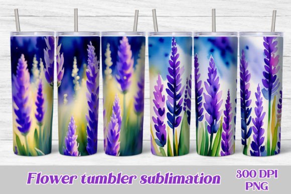 Download Flowers Lavender Tumbler Wrap - Flowers Collection