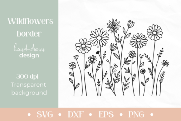 Download Wildflowers SVG - Flowers Collection