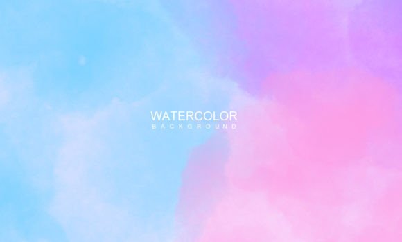 Download Blue Purple Pink Watercolor Background - Background Collection